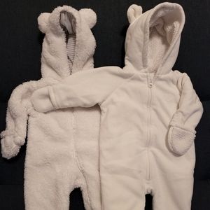 Warm onesies for baby girl or boy